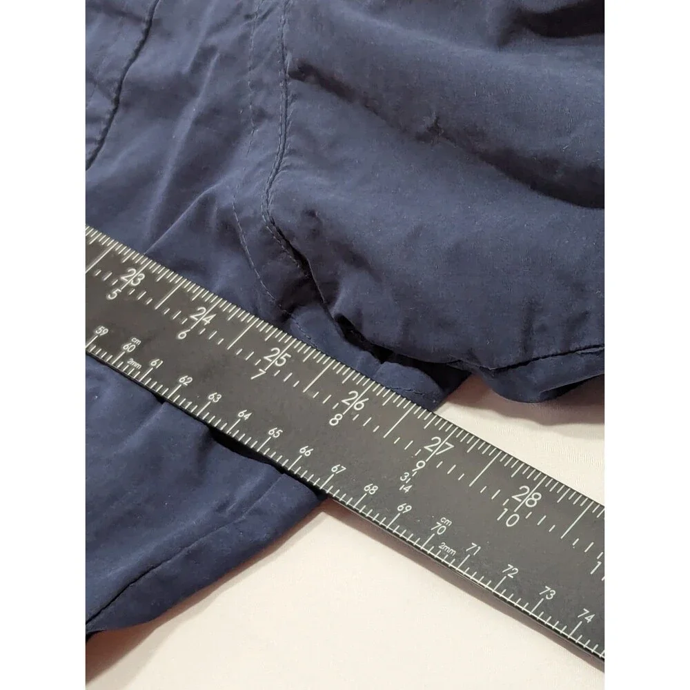 Columbia windbreaker jacket size extra large dark blue